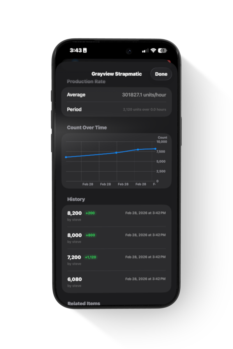 Field sync on mobile